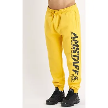 Amstaff tepláky Logo 2.0 Yellow/Black