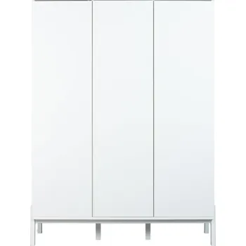 Dětská skříň Krémově bílá šatní skříň Quax Ashi 196 x 144 cm