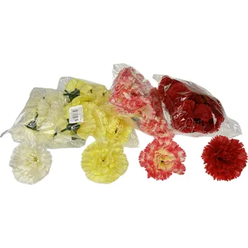 Karafiát hlava pr.8 cm mix barev Barva: Krémová