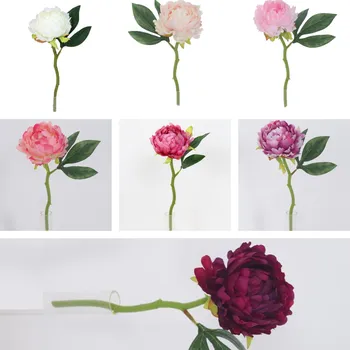 umělá květina Pivoňka 30 cm mix barev Barva: Bílá