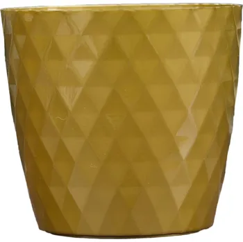 Květináč CRISTAL 12 cm zlatý