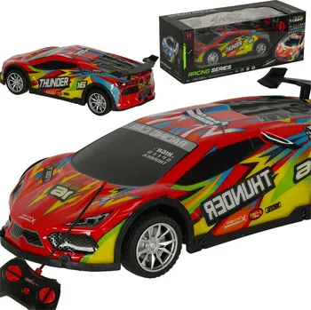 RC model auta RC sportovní vůz červený