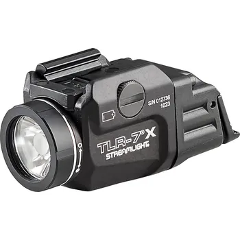 Svítilna Streamlight SML69424 - Streamlight TLR-7 X - Taktická LED svítilna, 2 spínače v balení, 500 lm, 1 x CR123A, černá