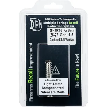 DPM Systems MS-GL/26SV Captured - Vratná pružina DPM pro Glock 26 & 27 Gens 1-5 Captured (Soft Version)