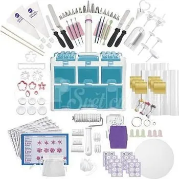 Wilton Ultimate Decorating Set - organizér s 263 kusy cukrářských pomůcek a nástrojů - Wilton