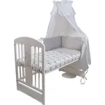 Tomi Povlečení K4 minky Teddy - šedé teddy modrý