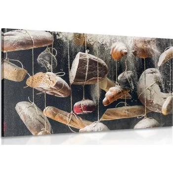 Obraz Dovido Obraz visící pečivo na laně