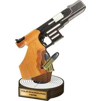 Poháry Bauer Dřevěná plaketa RW131 | Střelba