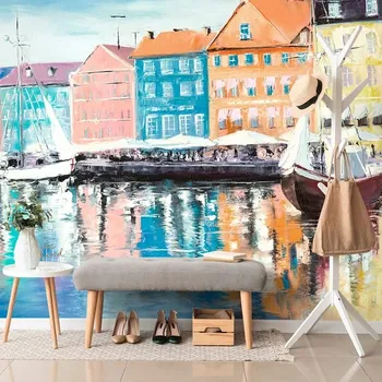 Tapeta Dovido Samolepící tapeta olejomalba Benátky