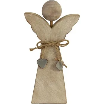 Vánoční dekorace Dekorační anděl D3178/1 výška 20 cm