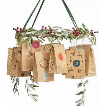 kreativní sada Sada na výrobu adventního kalendáře Oh deer!