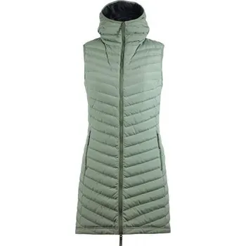 Dámská vesta Skhoop Dámská vesta dlouhá Skhoop The Dagny péřová frost green