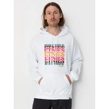 Pánská mikina Etnies Stack Retro HD (white) XXL, bílá