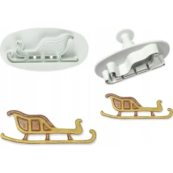 Vykrajovátko Vykrajovátka na sušenky 2x Santovy sáně Nové