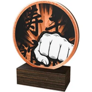 Poháry Bauer Dřevěná plaketa TFRW589 | Bojová umění