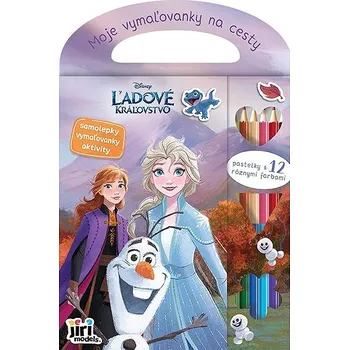 Moje maľovanky na cesty Ľadové kráľovstvo Kniha