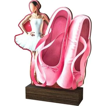 Volný čas Poháry Bauer Dřevěná plaketa WF238 | Balet