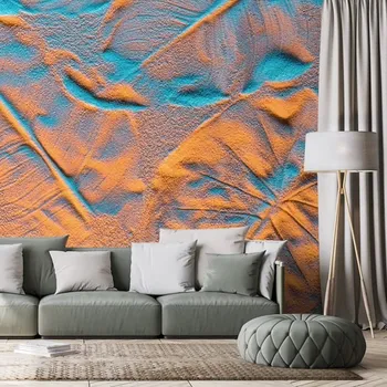 Tapeta Dovido Tapeta textura listů v písku