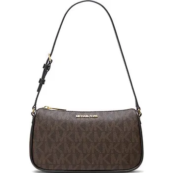 Kabelka Michael Kors malá kabelka přes rameno logo hnědá černá