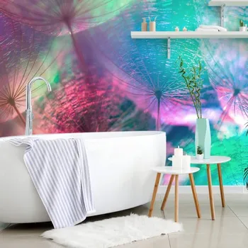 Tapeta Dovido Tapeta pampeliška v pastelových barvách