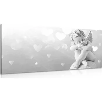 Obraz Dovido Obraz černobílý andílek