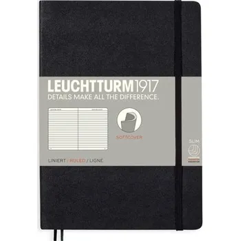 Blok LEUCHTTURM1917 Ruled Medium Softcover Notebook