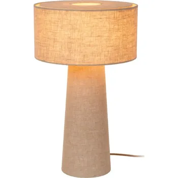 Lampička Lucide LEEROY - Stolní lampa - Ø 30 cm - 1xE27 - Taupe