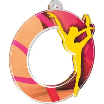 Poháry Bauer Akrylátová medaile MDA0010M40 | Gymnastika