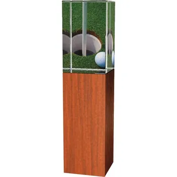 Poháry Bauer Golfová trofej - kombinace skla a dřeva CRG4021M4 | Golf