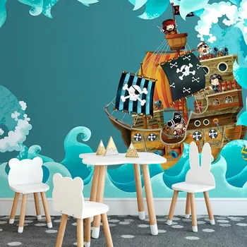 Tapeta Dovido Tapeta pirátská loď na moři