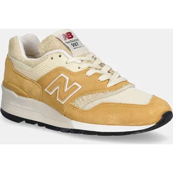 Pánské tenisky Tenisky New Balance Made in USA U997AC, 44.5, oranžová, 22X