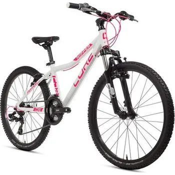 Dětské kolo Core Dětské kolo Core Nipper 24", 3x6s, s odpruženou vidlicí - bílý lesk s růžovou, 2025