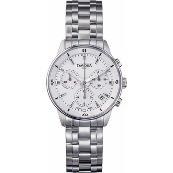 Hodinky Davosa Vireo Medium Chronograph 168.585.15 + 5 let záruka a dárek ZDARMA