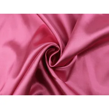 Satén elastický METRÁŽ - 15 (5) růžová