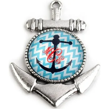 Přívěsek Přívěsek kotva 32x45 mm - 1 platina