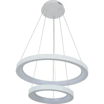 Brilagi - LED Stmív. lustr na lanku FALCON SLIM LED/68W/230V pr. 50 cm bílá + DO