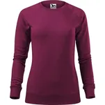 MALFINI Dámská mikina Merger - Red plum melír | XS
