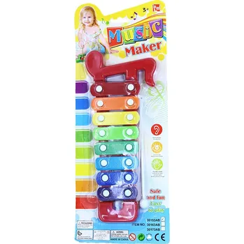 Xylofon pro děti - zelená