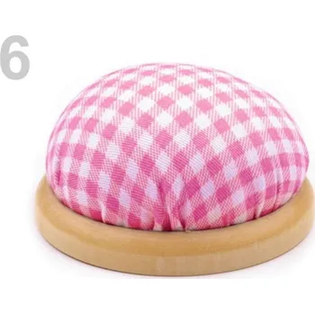 Náušnice Jehelníček Ø70mm - 6 růžová sv.