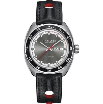Módní doplněk Hamilton American Classic Pan Europ Day Date Auto H35415781 + 5 let záruka a dárek ZDARMA