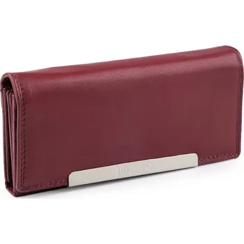 Kožená dámská peněženka - 1 bordó sv.