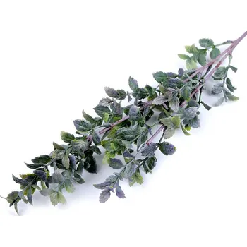 umělá květina Umělá větvička k aranžování - 1 zelenkavá fialová