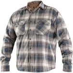 Canis (CXS) Pánská flanelová košile CXS TIM - Petrolejová / béžová | 44