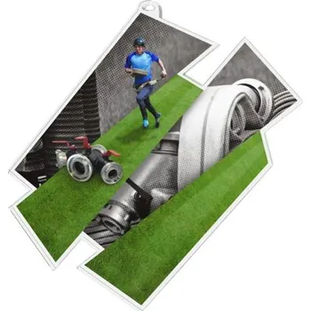 Poháry Bauer Akrylátová medaile MDAZ0011M21 | Hasiči