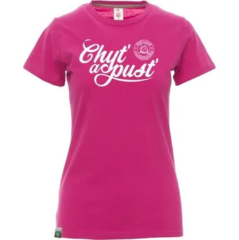 Rybářské oblečení Chyť a pusť Dámské triko Style růžové - S