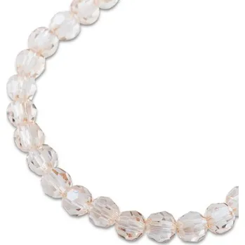 Dětské navlékací korálky Preciosa MC perle kulatá 4 mm Crystal Honey