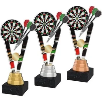 Poháry Bauer Akrylátová trofej ACUTM27 | Šipky