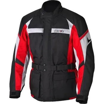 Moto bunda NERVE Bunda na motorku Smart Red - Velikost S