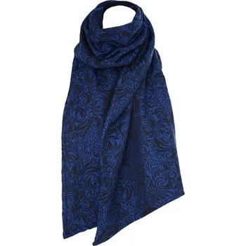 Šála Lenire šála ze šátkoviny - Flora blue moon