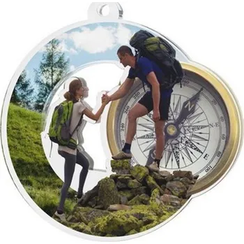 Poháry Bauer Akrylátová medaile MDA0010M60 | Turistika